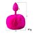 PLUG ANAL PEQUENO EM SILICONE COM RABO COELHO POMPOM - Imagem 11