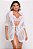 KIT CONJUNTO SUTIÃ E CALCINHA + ROBE Y7146 BRANCO - Imagem 4