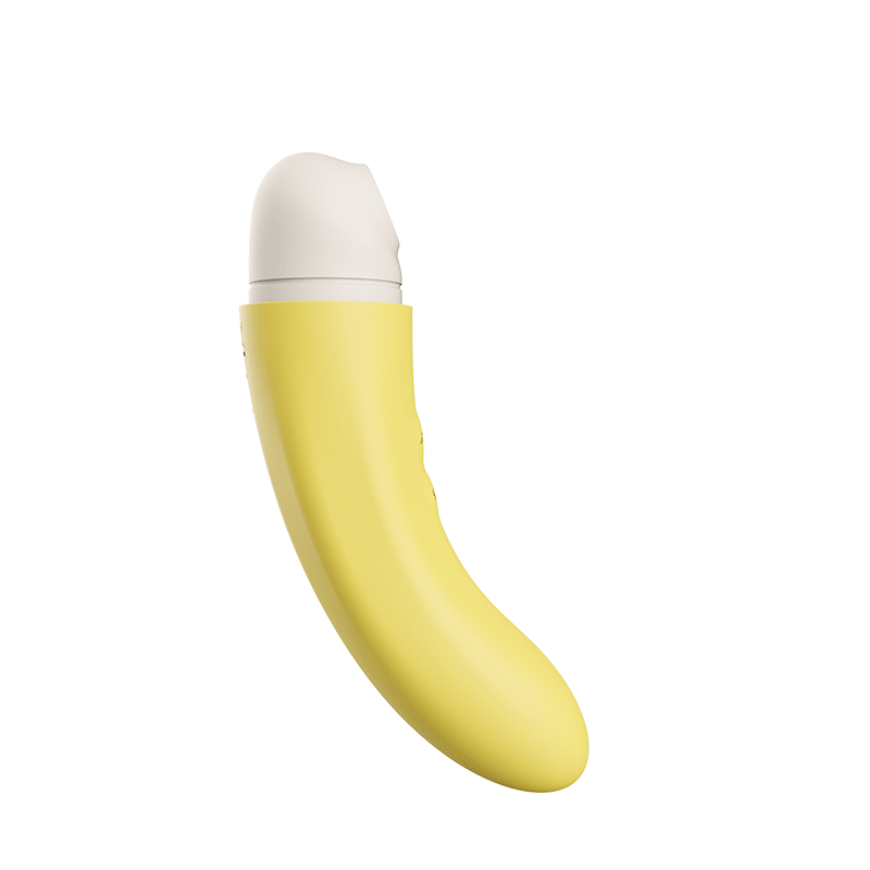 VIBRADOR FORMATO BANANA COM FUNÇÃO DE PULSAÇÃO E DE VIBRAÇÃO ABBY DIBE - Imagem 3