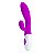 VIBRADOR COM ESTIMULADOR DE CLITORIS 30 MODOS DE VIBRAÇÃO ALVIS PRETTY LOVE - Imagem 3