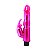 VIBRADOR EM JELLY DUPLO MOTOR ULTRA POTENTENTE NAUGHTY BUNNY BAILE - Imagem 3