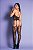 BODYSTOCKING MACACÃO RENDADO COM RENDA PRETO - Imagem 2