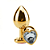PLUG ANAL METAL DOURADO CORAÇÃO GRANDE - Imagem 5