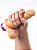 PÊNIS COM ESCROTO VIBRADOR INTERNO 16X3,5CM SEXY FANTASY - Imagem 2