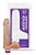 PÊNIS COM ESCROTO VIBRADOR INTERNO 16X3,5CM SEXY FANTASY - Imagem 1