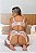 CONJUNTO LUXO CROPPED COM CINTA LIGA COM PERSEX EM ARRASTÃO E TULE BRANCO - Imagem 6