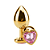 PLUG ANAL METAL DOURADO CORAÇÃO PEQUENO - Imagem 6