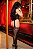 BODYSTOCKING MACACÃO SENSUAL RENDADO COM LIGA E DETALHEM COM LAÇO - Imagem 3