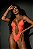 BODY LUXO CANCUN LARANJA NEON - Imagem 1