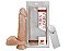 PÊNIS COM ESCROTO VENTOSA E VIBRO 16X3,5CM SEXY FANTASY - Imagem 1