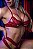 CONJUNTO LUXO SEM BOJO COM ARO EM RENDA E TULE E ABERTURA FRONTAL DELUXE - Imagem 3