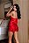 BABY DOLL LUXO EM CETIM E RENDA VERMELHO - Imagem 3