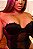 BODY LUXO TOMARA QUE CAIA COM DETALHE DE CORRENTE DOURADA NA ALÇA PRETO - Imagem 3