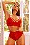 CONJUNTO LUXO ILLUSION ELEGANCIA COM CALCINHA HOT PANT VERMELHO G - Imagem 4