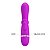 VIBRADOR COM ESTIMULADOR CLITORIANO E SALIÊNCIAS 30 MODOS DE VIBRAÇÃO BERT PRETTY LOVE - Imagem 7