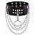 COLEIRA CHOKER COM CORRENTES E REBITES - Imagem 3