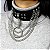 COLEIRA CHOKER COM CORRENTES E REBITES - Imagem 2