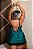 CAMISOLA LUXO DE CETIM E RENDA GV VERDE PLUS SIZE - Imagem 4