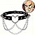COLEIRA CHOKER COM CORRENTES E SPIKE - Imagem 1