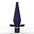 PLUG ANAL TRIANGULAR COM VIBRO RECARREGAVEL DUST LUXE IV TOPO TOYS - Imagem 4