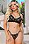 CONJUNTO PERSONALIZAVEL FIO BORBOLETA EM TULE COM PETALA PRETO - Imagem 2