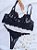 CONJUNTO PERSONALIZAVEL FIO BORBOLETA EM TULE COM PETALA PRETO - Imagem 3