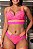 CONJUNTO LUXO SUMMER COM BOJO ROSA COM LARANJA NEON M - Imagem 6