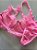 CONJUNTO PERSONALIZAVEL CROPPED EM RENDA ROSA PANTERA - Imagem 4