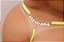 CALCINHA EM TULE FIO COM STRASS ESCRITA AMARELO NEON PLUS SIZE - Imagem 4