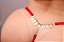 CALCINHA EM RENDA FIO COM STRASS ESCRITA VERMELHO - Imagem 9