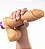 PÊNIS COM ESCROTO VIBRADOR INTERNO 20,5X4,7CM SEXY FANTASY - Imagem 2