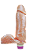 PÊNIS COM ESCROTO VIBRADOR INTERNO 20,5X4,7CM SEXY FANTASY - Imagem 2