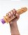 PÊNIS COM VIBRADOR 12 MODOS RECARREGAVEL 18X4,4CM SEXY FANTASY - Imagem 2