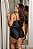 BABY DOLL LUXO EM CETIM E RENDA PRETO - Imagem 4
