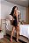 BABY DOLL LUXO EM CETIM E RENDA PRETO - Imagem 7