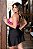 CAMISOLA LUXO CETIM COM RENDA TRABALHADA E SEM BOJO ROSA NEON - Imagem 2