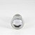 PLUG ANAL GLITTER CROMADO PEQUENO LINHA LESS HARD - Imagem 2