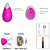 VIBRADOR OVAL RECARREGAVEL COM CONTROLE SEM FIO SWEET HEART XXOO - Imagem 6