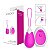 VIBRADOR OVAL RECARREGAVEL COM CONTROLE SEM FIO SWEET HEART XXOO - Imagem 1