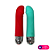 MINI VIBRADOR FORMATO PENIS COM RELEVO MACIO E AVELUDADO RECARREGAVEL - Imagem 1