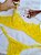 CONJUNTO PERSONALIZAVEL EM RENDA AMARELO INTENSO - Imagem 4
