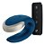 VIBRADOR DE CASAL DE LUXO DOUBLE LOVE SATISFYER AZUL - Imagem 2
