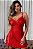 CAMISOLA LUXO EM CETIM COM DETALHES EM RENDA VERMELHO - Imagem 6