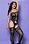 BODYSTOCKING MACACÃO COM DETALHE CENTRAL Y6064 - Imagem 5