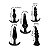 KIT COM 5 PLUG ANAL SI - Imagem 6