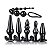 KIT COM 6 PLUG ANAL SI - Imagem 3