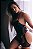 FANTASIA LUXO BODY MULHER GATO - Imagem 1