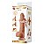 PÊNIS SUPER REALSITA COM DUPLA CAMADA DRACO MARROM 9.2" PRETTY LOVE - Imagem 9