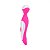 MASSAGEADOR CORPORAL E CLITORIANO VARINHA MÁGICA HEBE PINK INTT - Imagem 4