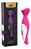 MASSAGEADOR CORPORAL E CLITORIANO VARINHA MÁGICA HEBE PINK INTT - Imagem 2
